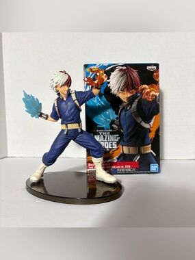 Banpresto My Hero Academia Anime Amazing Heroes Figure Shoto Todoroki BP18079